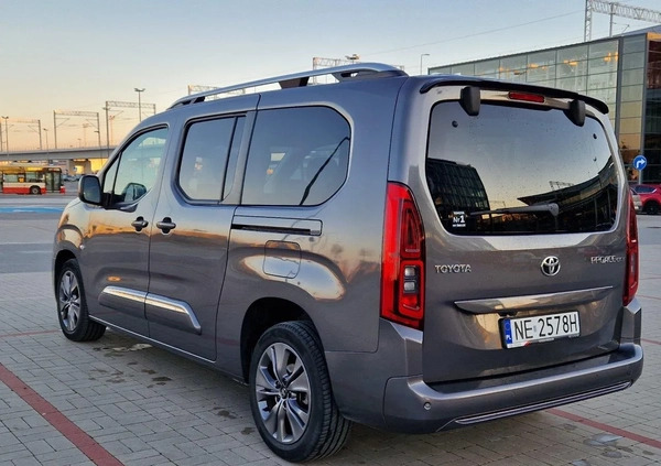 Toyota Proace City Verso cena 93400 przebieg: 62000, rok produkcji 2020 z Wrocław małe 211